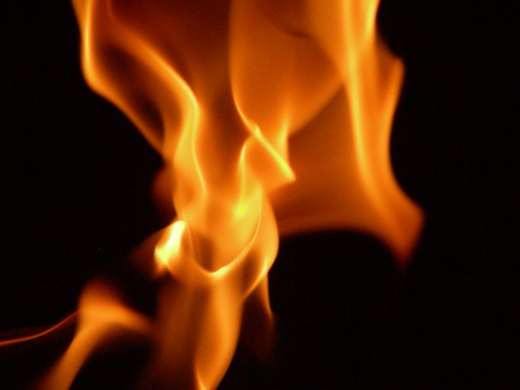 Dancing flames — agni